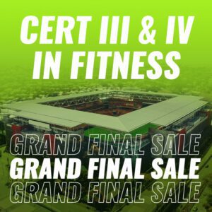 Personal Trainer Courses Footy Finals Sale